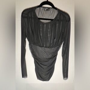 Zara Sheer Top